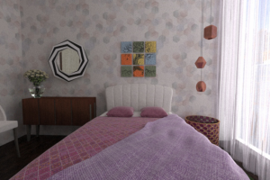 Визуализация спальни