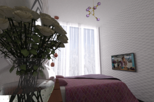 Визуализация спальни