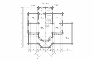 План 1 этажа