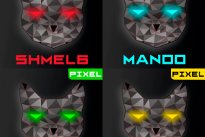 Логотипы игроков команды Pixel