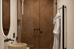 Санузел в загородном доме