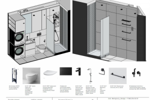 Дизайн-проект. 3D представление. ЖК Новый Лесснер СПБ