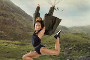 Полет на шариках