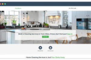 Сайт "под ключ" клининговые услуги
