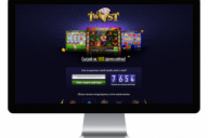 Дизайн landing page для онлайн казино