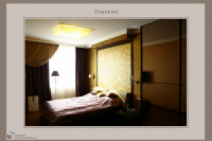 Проект квартиры. Спальня хозяев.