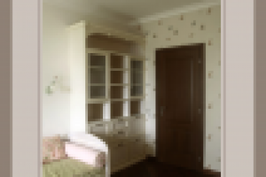 Фото реализованного проекта квартиры. Детская комната