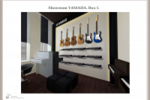 Проект showroom Yamahа