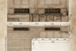 Хороший дом. Чертеж подиума