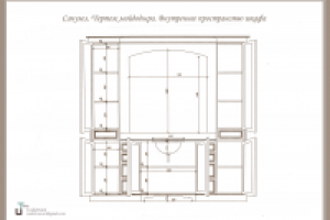 Ильинка. Санузел. Чертеж мойдодыра