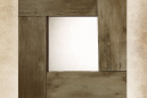 Зеркало. Доска, роспись, патина