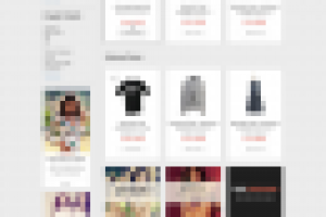HTML макет интернет-магазина