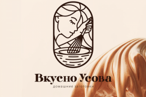 Логотип "ВкусноУсова"