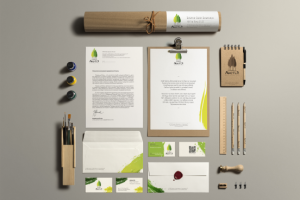 Полиграфия для ЖК "Листья"