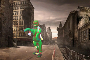 3d модель зомби
