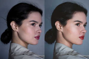 Ретушь и цветокоррекция портрета