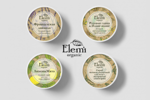 Дизайн этикеток для косметики ELEMI