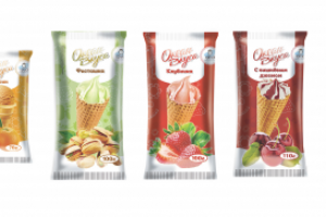 Обновление дизайна линейки мороженого "Океан вкуса"