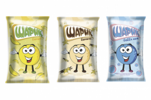 Разработка дизайна для линейки мороженого