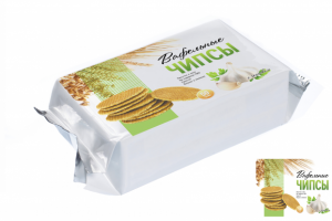 Дизайн упаковки вафельных чипсов