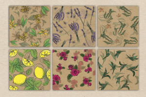 Серия иллюстраций для паттерна