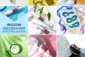 Оформление аккаунта магазина корейской косметики