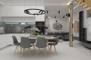 Дизайн - проект квартиры 130  м кв