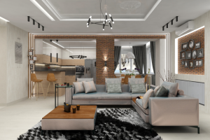 Дизайн - проект  квартиры 109 м кв