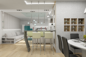 Дизайн - проект квартиры 100 м кв