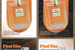 Баннер для иностранного магазина парфюмерии