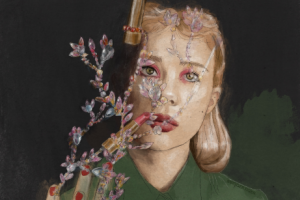 Цифровой портрет одного человека по грудь/пояс