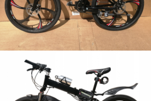 Сложная обтравка велосипеда для интернет магазина