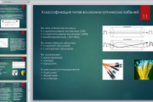 Волоконно-оптические линии связи