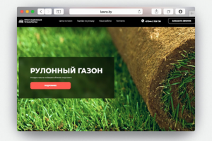 Landing page для компании Приусадебные технологии