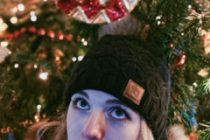 Фотография портретная новогодняя