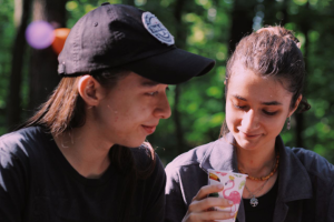 Фото в лесу