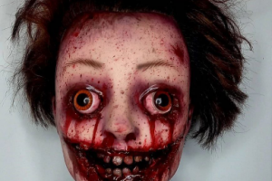 Голова для фотосессии в жанре хоррор