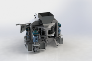 Револьверный кирпичный пресс