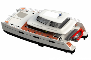 Модель катамарана Lagoon 630