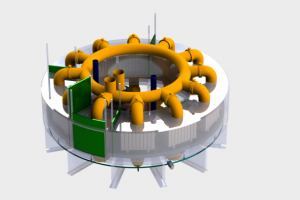 Камера карбонизации кирпича