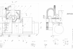 Сборочный чертеж фрезерного центра