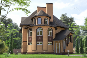 Визуализация коттеджа