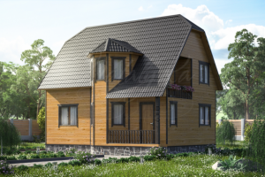 Визуализация коттеджа