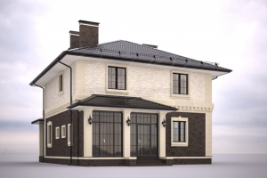 Визуализация коттеджа