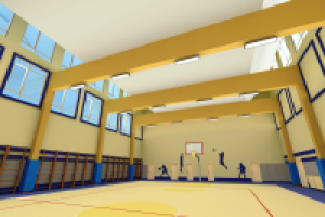 Визуализация спортзала
