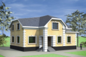 Дизайн и визуализация коттеджа