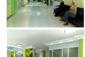 Интерьер поликлиники