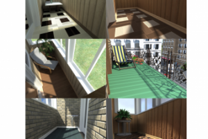 Террасная доска в интерьере