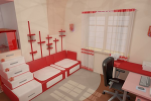 Интерьер жилой комнаты