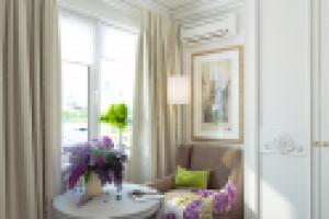 Скандинавский стиль. Спальня.